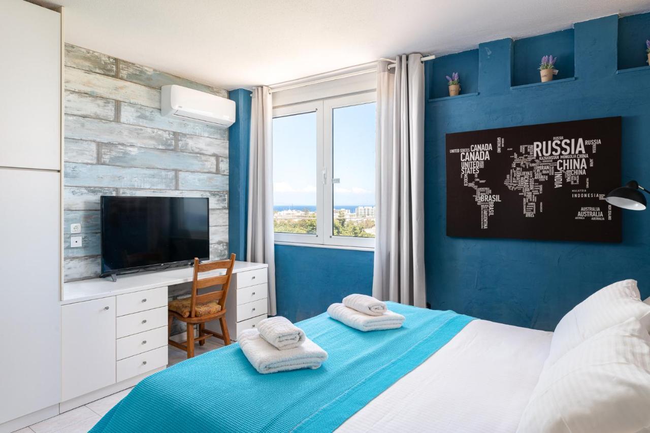 Amazing Apartments With Sea View In Rhodes Town Rhodes City Esterno foto