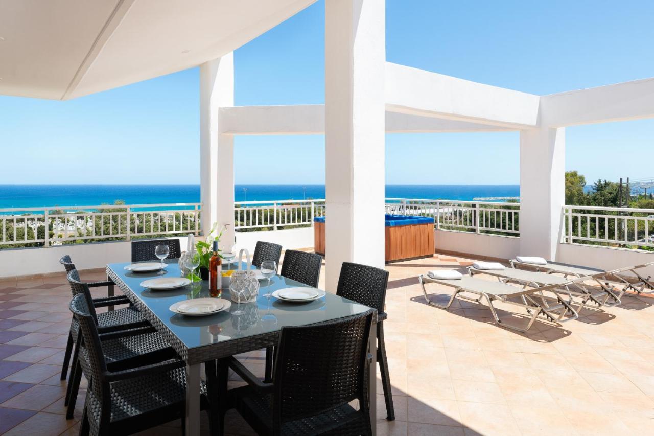 Amazing Apartments With Sea View In Rhodes Town Rhodes City Esterno foto